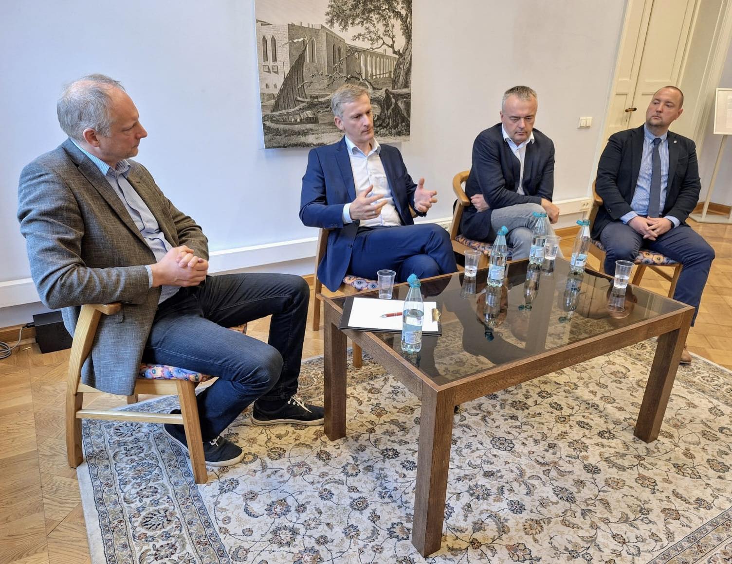 Ekonomiskās attīstības perspektīvas deglobalizācijas un pieaugošo militāro konfliktu laikā Foto: Uldis Veiss 18.jun.2025